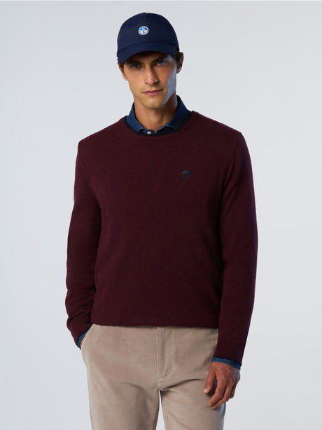 Pullover North Sails Uomo - Bordeaux