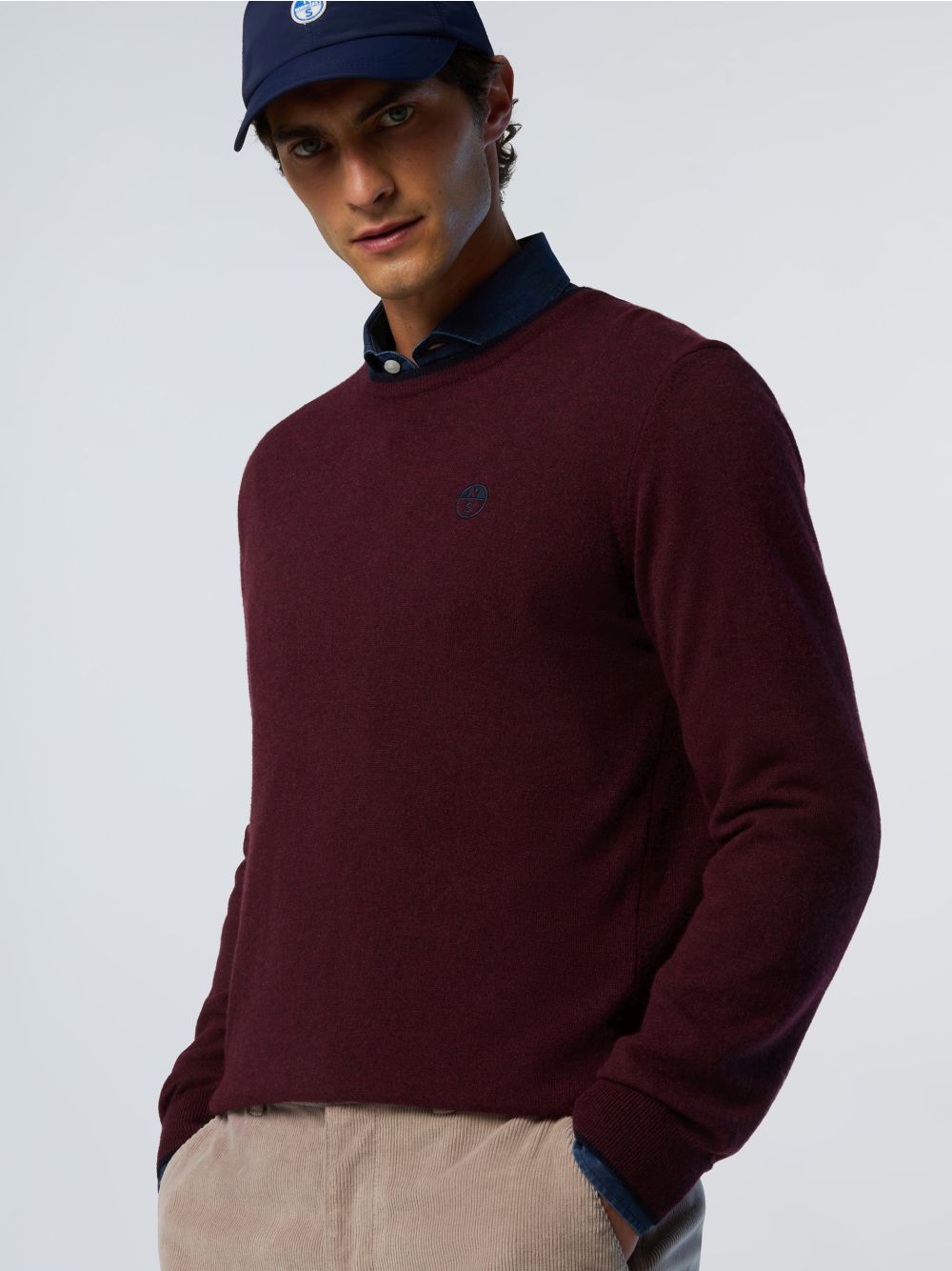 Pullover North Sails Uomo - Bordeaux