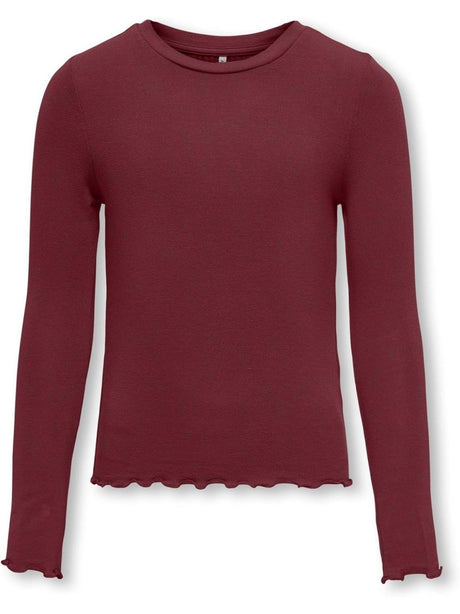 Top Only Bambina - Bordeaux