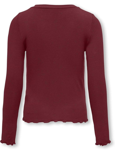 Top Only Bambina - Bordeaux