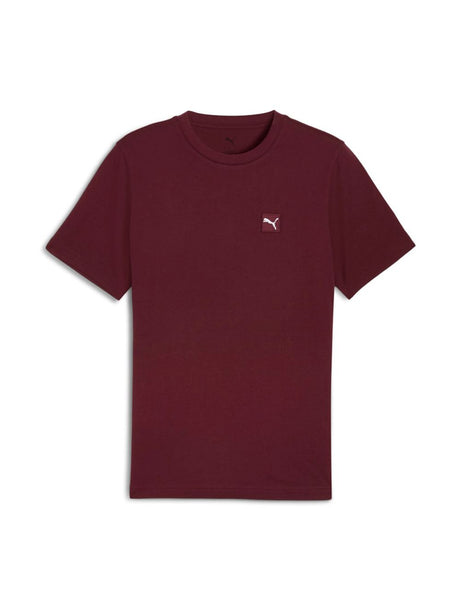 T-shirt Puma Essentials Elevated Uomo - Bordeaux