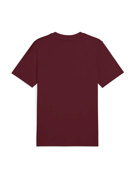 T-shirt Puma Essentials Elevated Uomo - Bordeaux