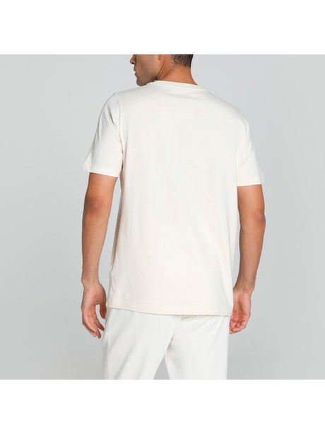 T-shirt Puma Essentials Elevated Uomo - Avorio