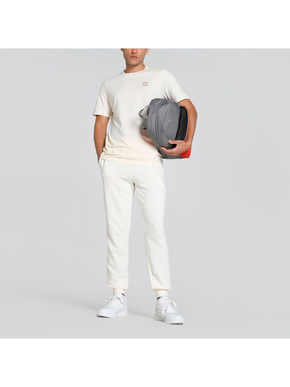 T-shirt Puma Essentials Elevated Uomo - Avorio