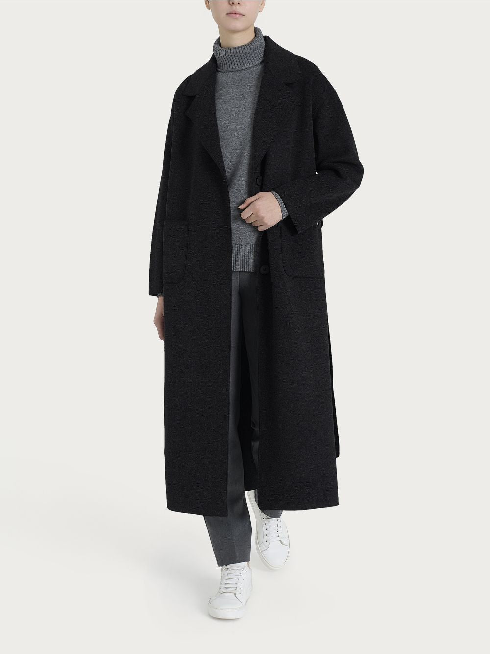 Cappotto Ragno Donna - Nero