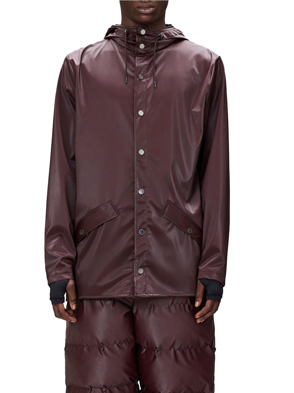 Impermeabile Rains Unisex - Bordeaux