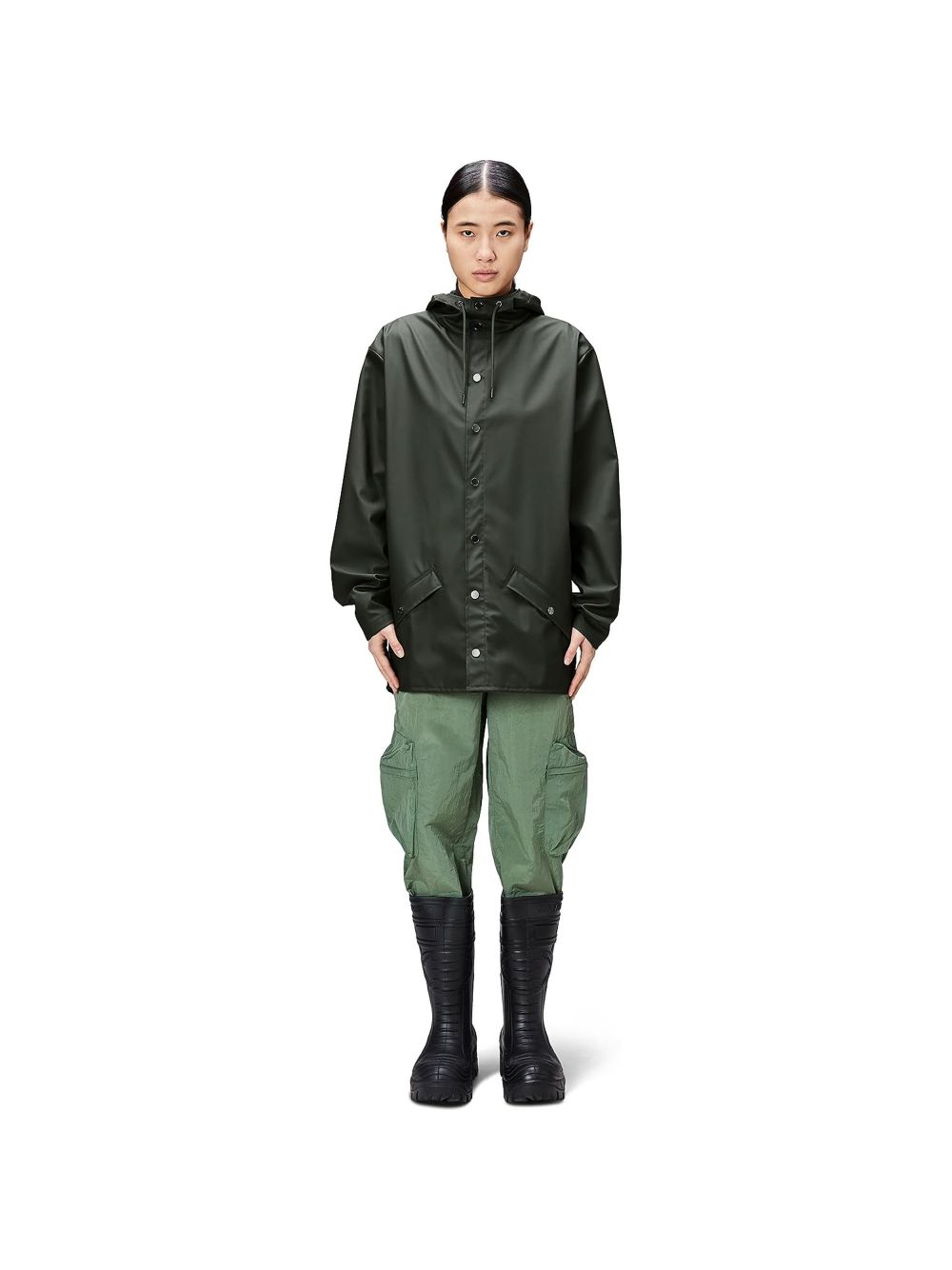 Impermeabile Rains Unisex - Verde