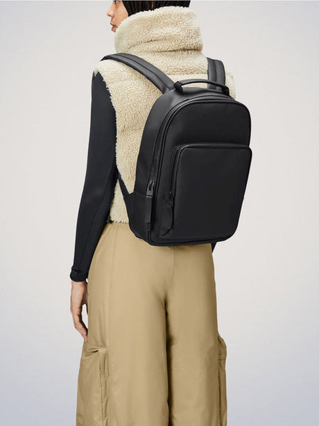 Zaino Rains BOOK DAYPACK Unisex - Nero