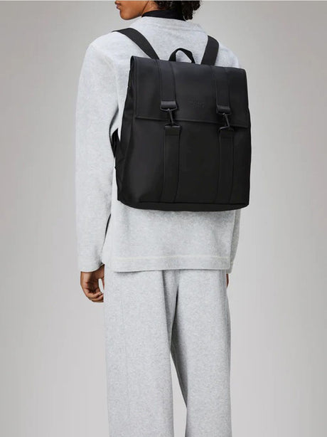 Zaino Rains Msn Bag W3 Unisex - Nero