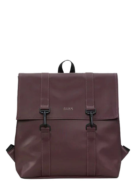 Zaino Rains Msn Mini W3 Unisex - Bordeaux