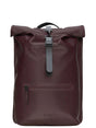 Zaino Rains Rolltop Rucksack Unisex - Bordeaux