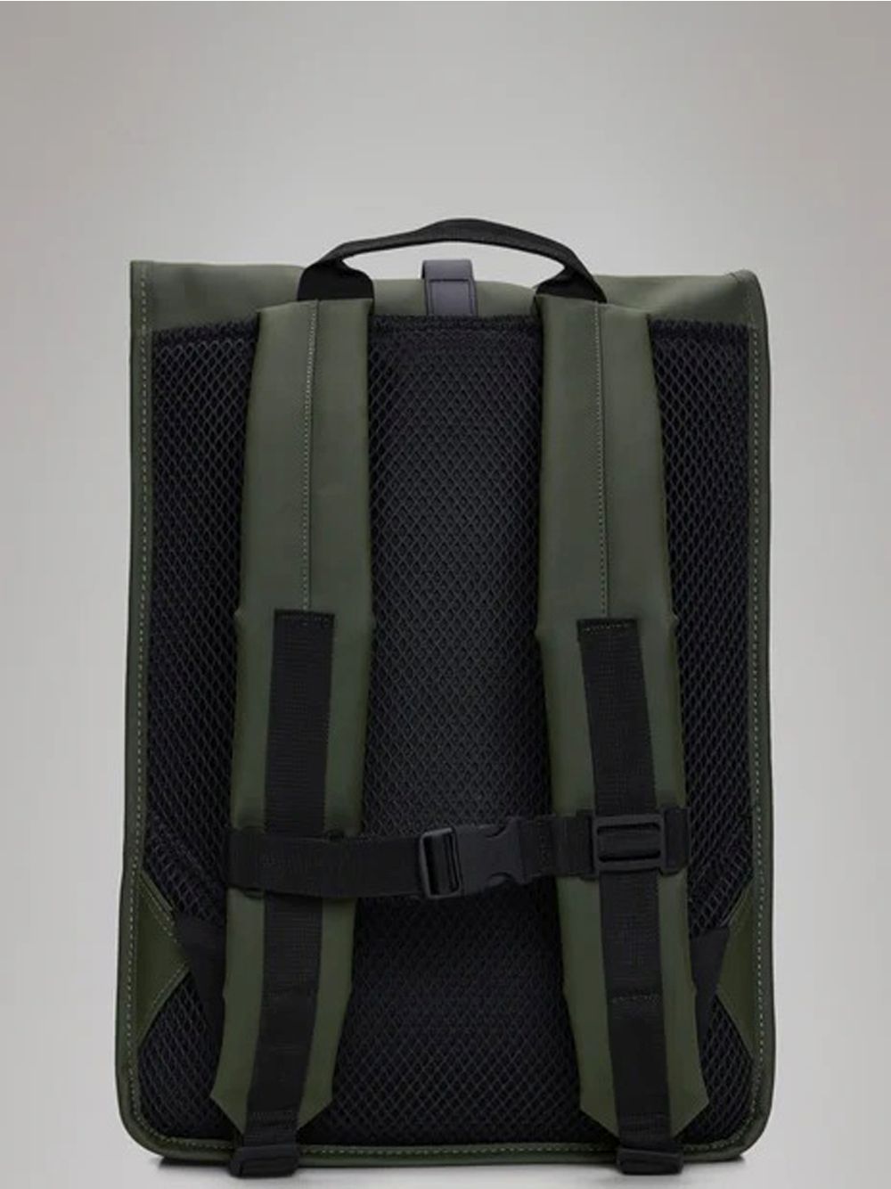 Zaino Rains Rolltop Rucksack Unisex - Verde
