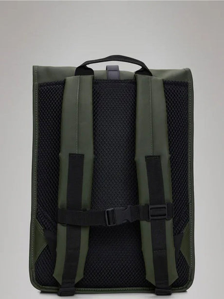 Zaino Rains Rolltop Rucksack Unisex - Verde