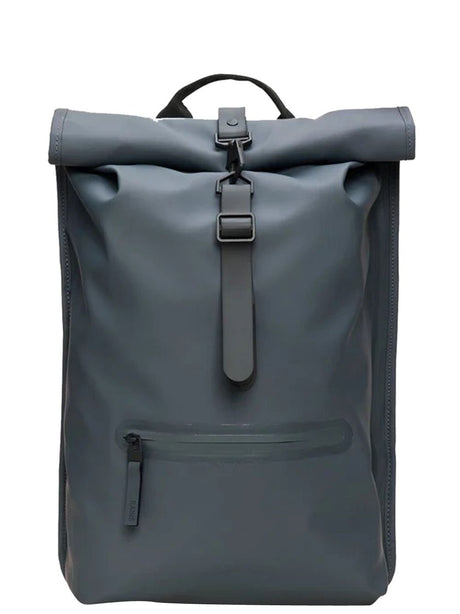 Zaino Rains Rolltop Rucksack Unisex - Blu