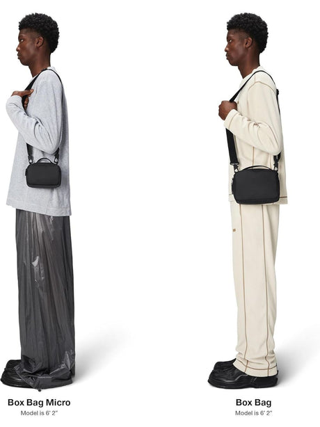 Borsa Rains BOX BAG W3 Unisex - Nero