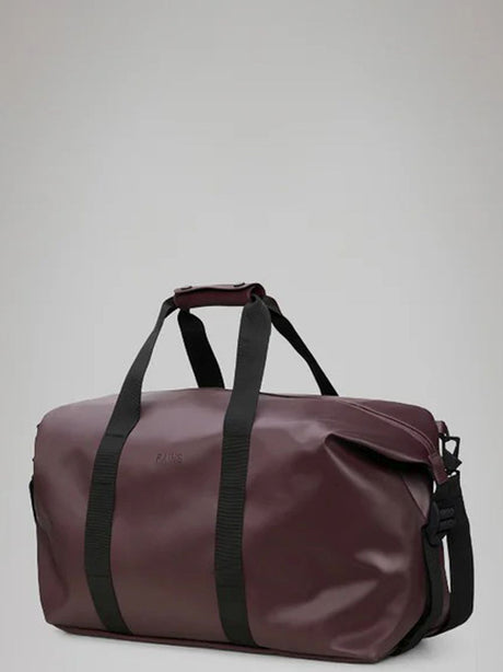 Borsone Rains Hilo Weekend Bag Unisex - Bordeaux