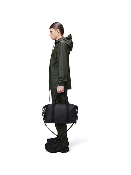 Borsone Rains Hilo Weekend Small Unisex - Nero