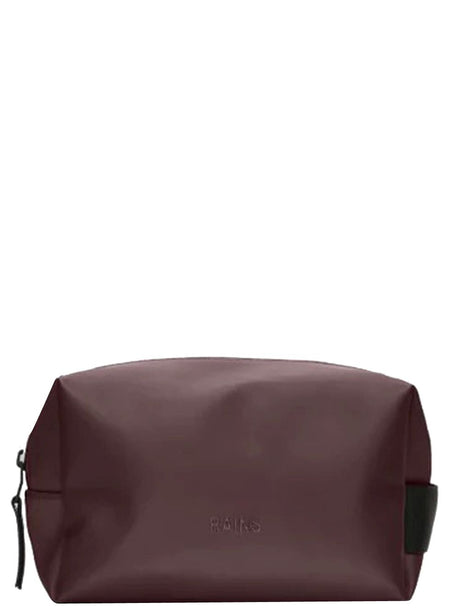 Beauty Case Rains Wash Bag Small Unisex - Bordeaux