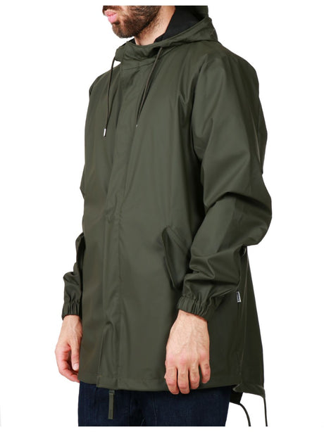 Impermeabile Rains Fishtail Jacket W3 Unisex - Verde