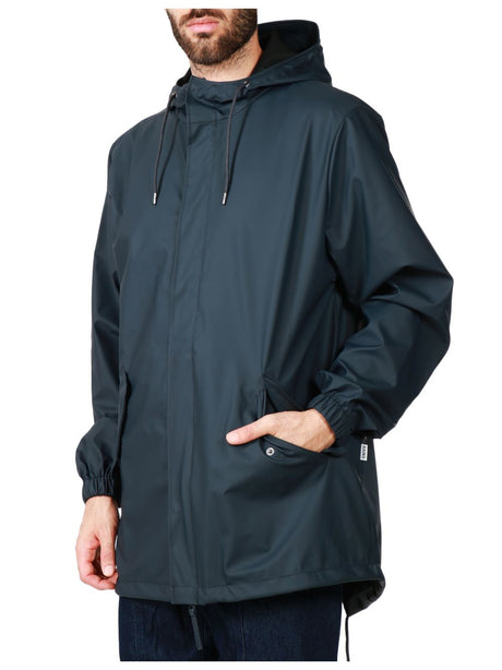 Impermeabile Rains Fishtail Jacket W3 Unisex - Navy