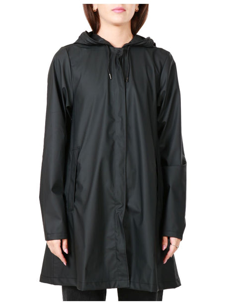 Impermeabile Rains A-LINE Unisex - Nero