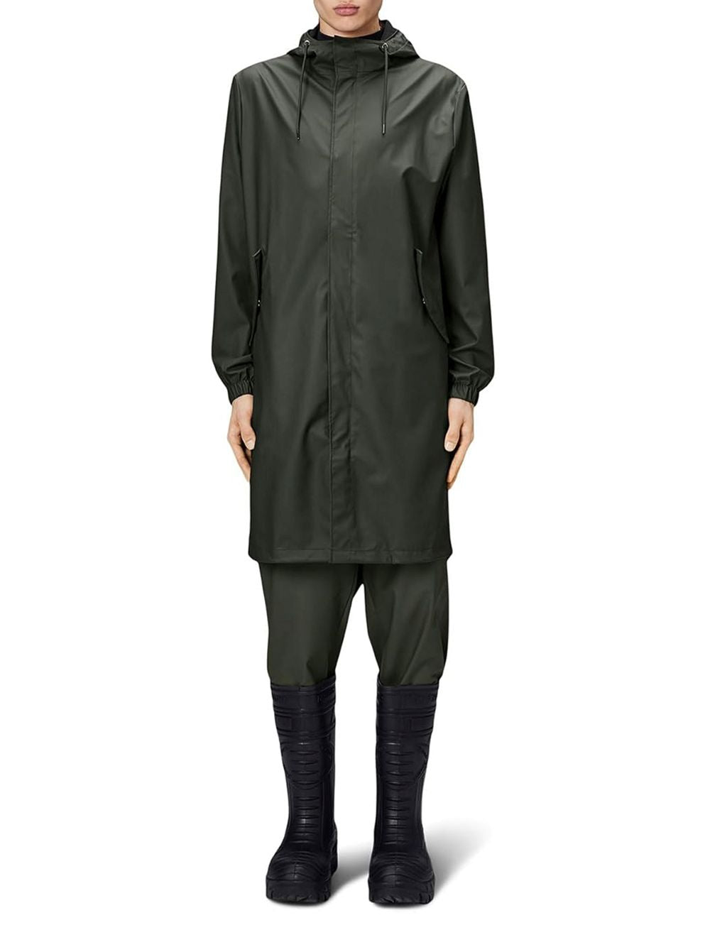 Impermeabile Rains Unisex - Verde
