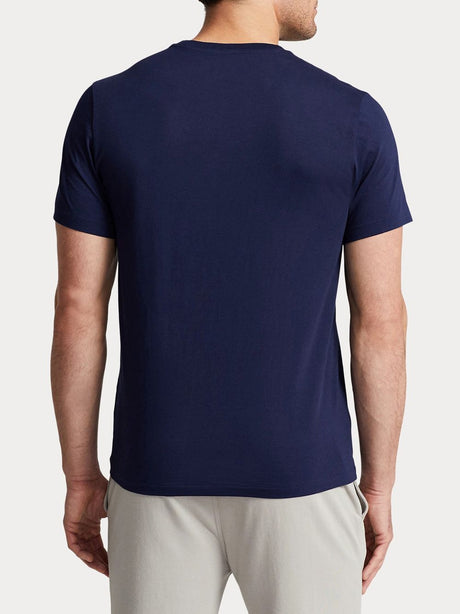 T-shirt Ralph Lauren S/S Crew-Sleep-Top Uomo - Navy