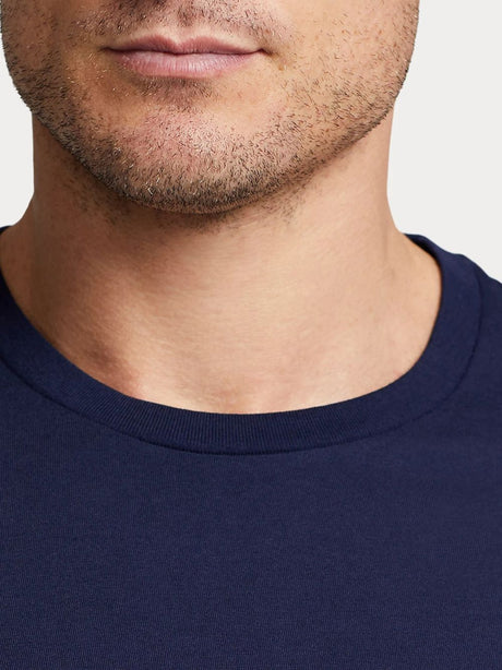 T-shirt Ralph Lauren S/S Crew-Sleep-Top Uomo - Navy