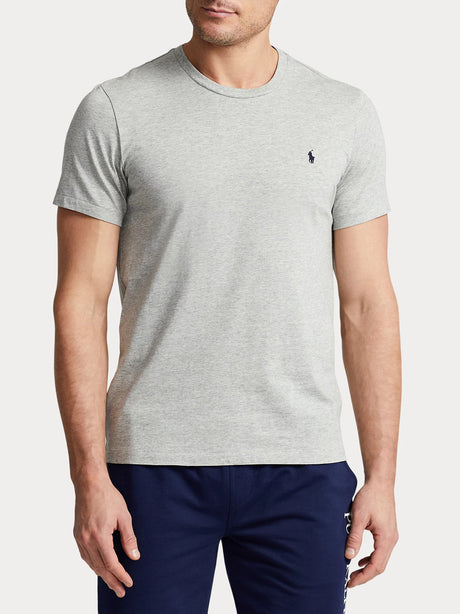 T-shirt Ralph Lauren S/S Crew-Sleep-Top Uomo - Grigio