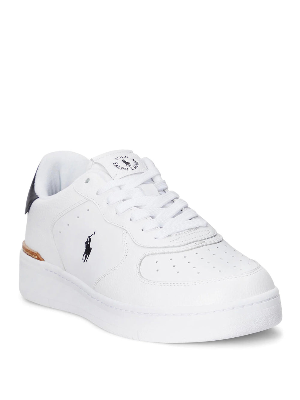 Sneakers Ralph Lauren Masters Crt Uomo - Bianco