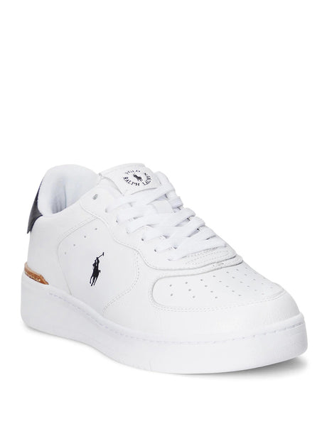 Sneakers Ralph Lauren Masters Crt Uomo - Bianco