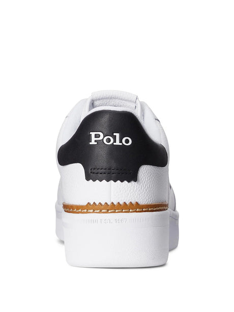 Sneakers Ralph Lauren Masters Crt Uomo - Bianco