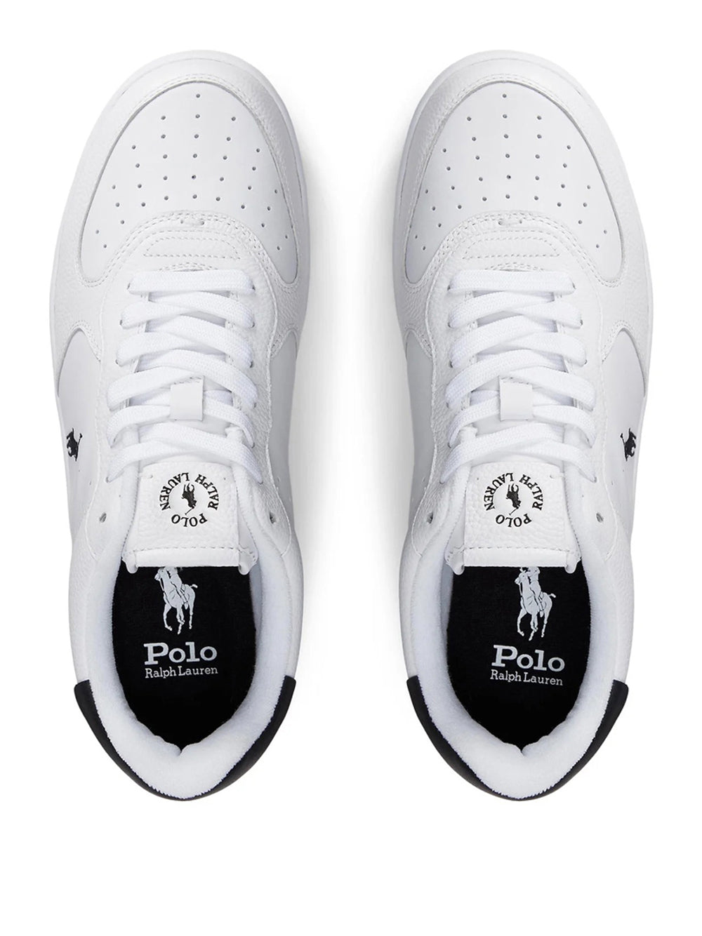 Sneakers Ralph Lauren Masters Crt Uomo - Bianco