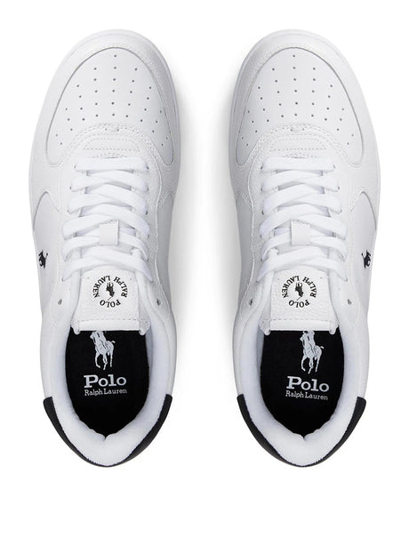 Sneakers Ralph Lauren Masters Crt Uomo - Bianco