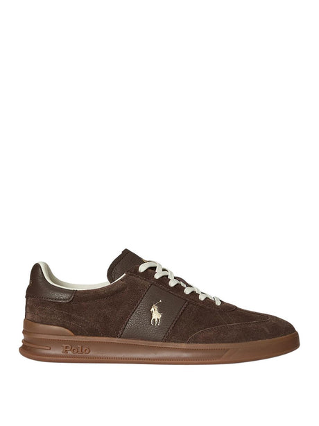 Sneakers Ralph Lauren Uomo - Cioccolato