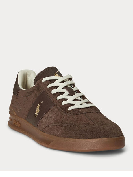 Sneakers Ralph Lauren Uomo - Cioccolato