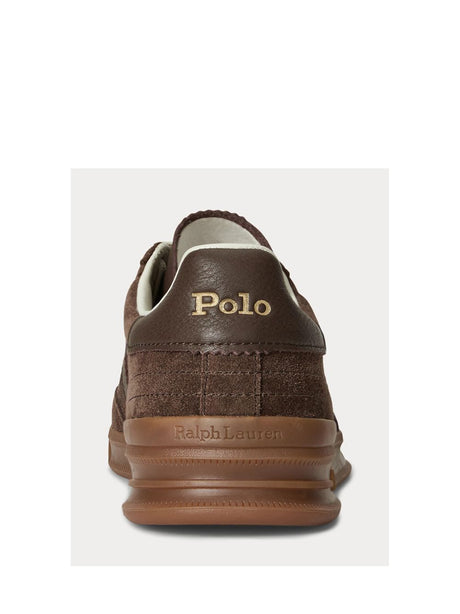 Sneakers Ralph Lauren Uomo - Cioccolato