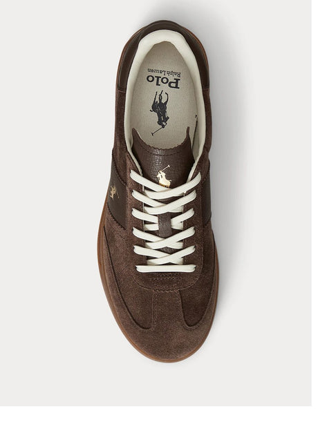 Sneakers Ralph Lauren Uomo - Cioccolato