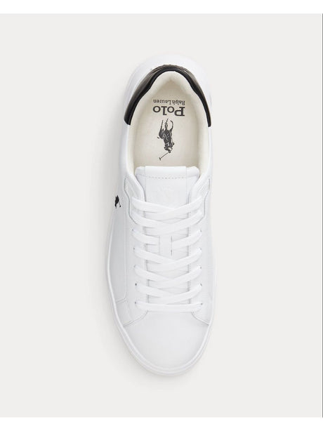 Sneakers Ralph Lauren RLITE COURT-LOW TOP LACE Uomo - Bianco