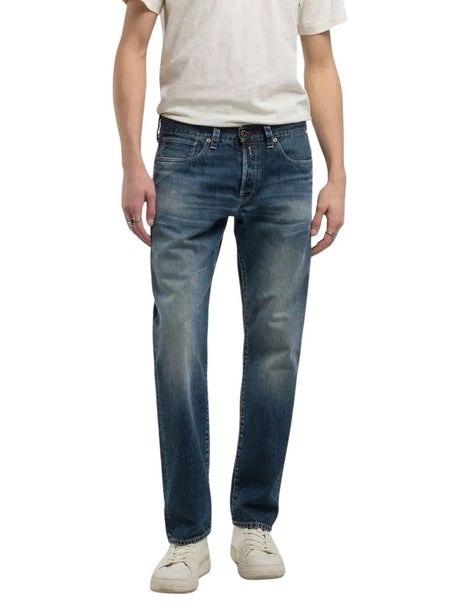 Pantalone Replay Uomo - Blu