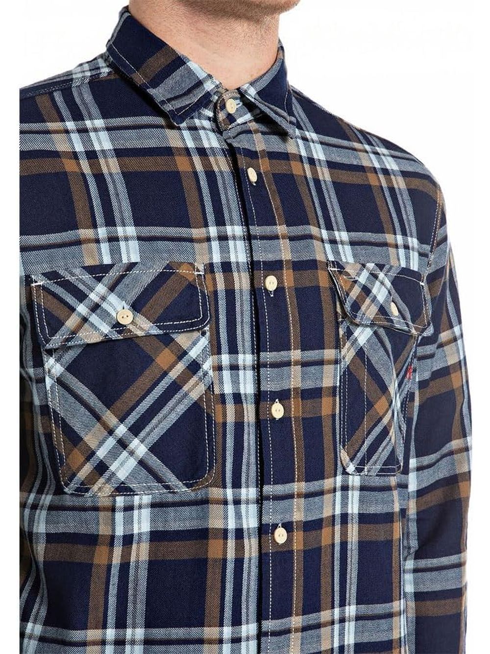 Camicia Replay Uomo - Blu