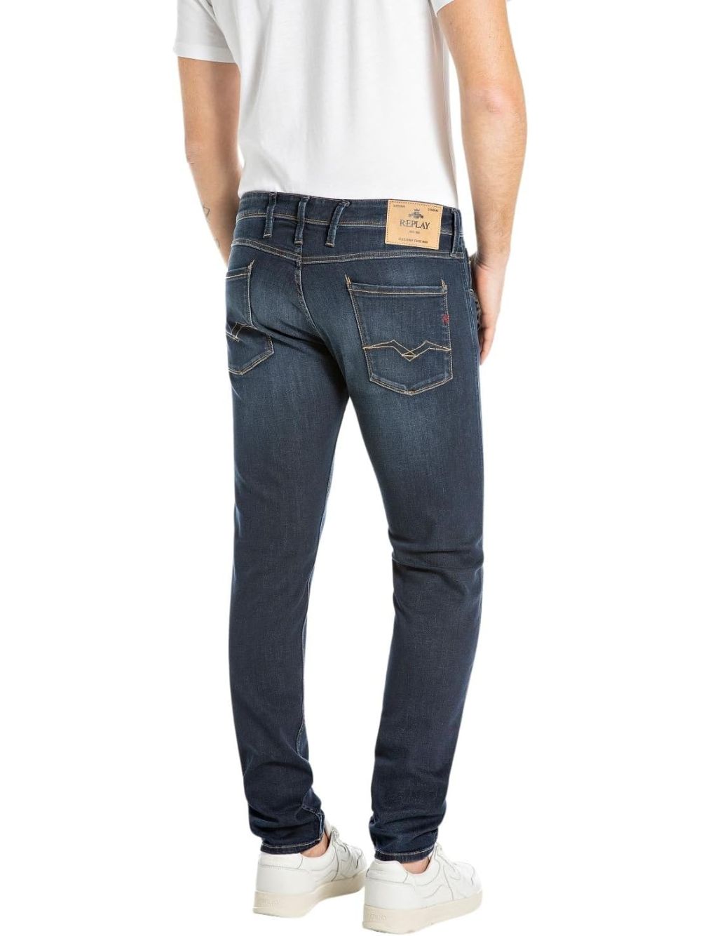 Pantalone Replay Uomo - Blu
