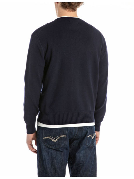 Maglia Replay Uomo - Blu