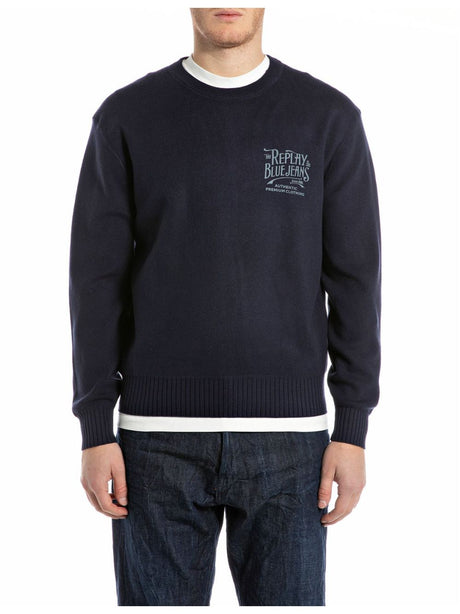Maglia Replay Uomo - Blu