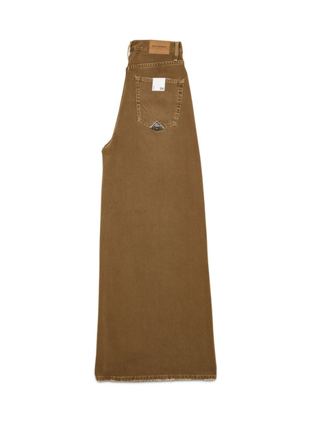 Jeans Roy Roger's KAORI BULL VINTAGE DYED Donna - Marrone