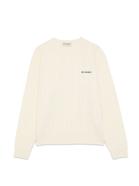 Pullover Roy Roger's Donna - Bianco