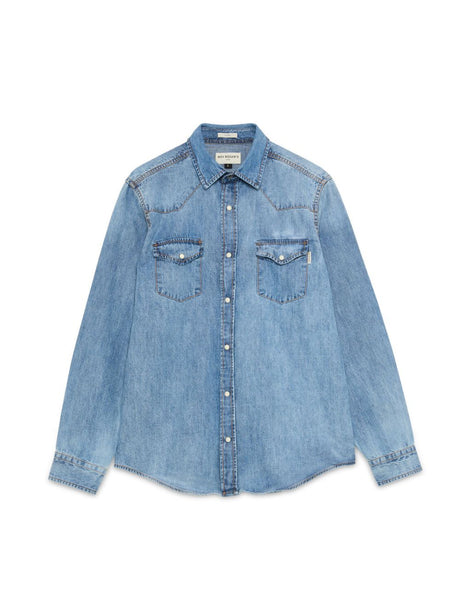 Camicia Roy Roger's MARTIN DENIM 8 OZ. KOHSAMUI Uomo - Denim