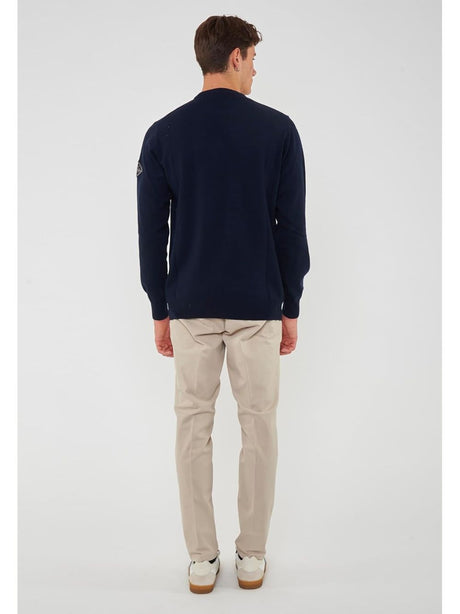 Pullover Roy Roger's Crew Neck Man Uomo - Blu
