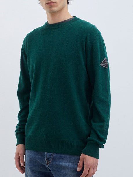 Pullover Roy Roger's Crew Neck Man Uomo - Verde