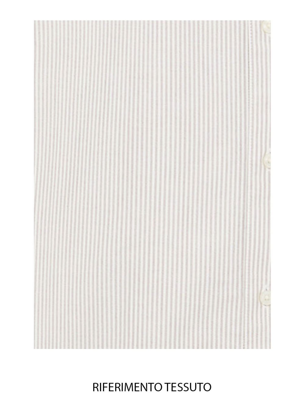 Camicia Roy Roger's BOTTON DOWN OXFORD STRIPE WASHED Uomo - Bianco